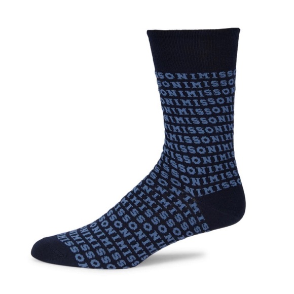 Missoni Other - NEW Missoni Navy Crew Socks